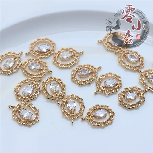 Медная лента, подвеска, ожерелье, аксессуары, 14×17мм, «сделай сам»