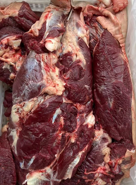 山东老店生驴肉带皮去皮现杀真空排骨腿肉肋条脖子腩新鲜火烧真空