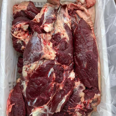 山东老店生驴肉带皮去皮现杀真空排骨腿肉肋条脖子腩新鲜火烧真空