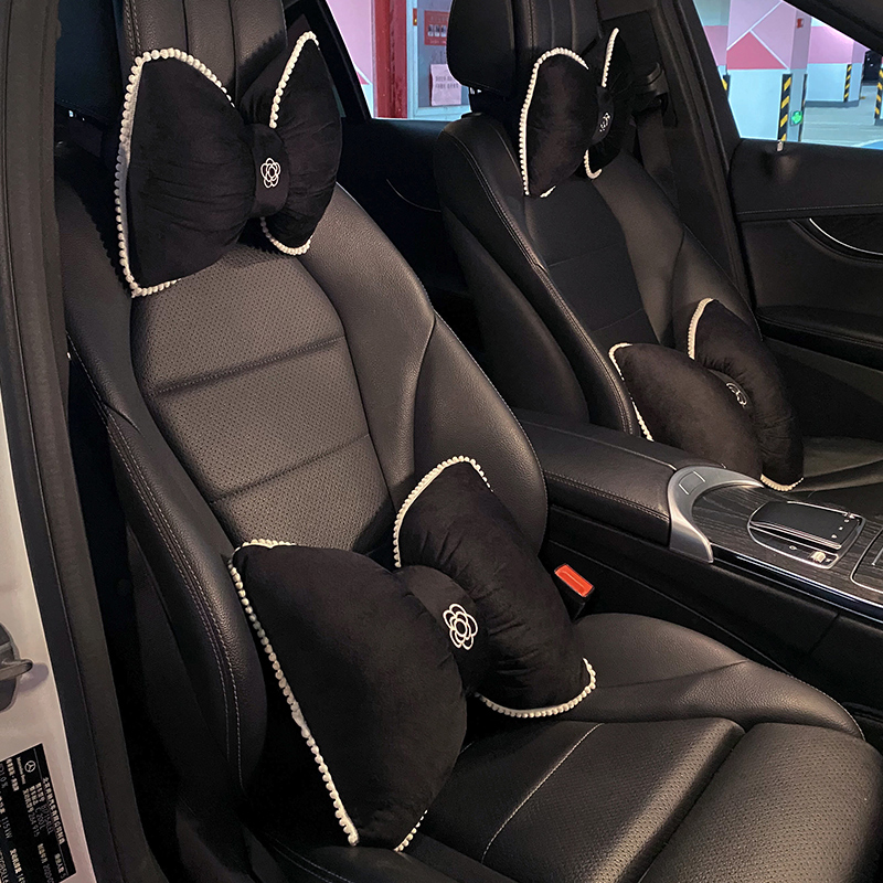 腰靠汽车护腰靠背腰枕女司机腰垫座椅腰托车内靠枕车载头枕护颈枕