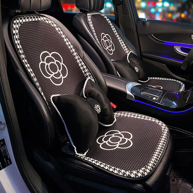 汽车坐垫夏季冰丝车垫高级感座套可爱车载女士车内四季通用座椅套,汽车用品/电子/清洗/改装,专车专用座套/座垫,淘宝优惠券,粉丝福利购,淘宝优惠卷