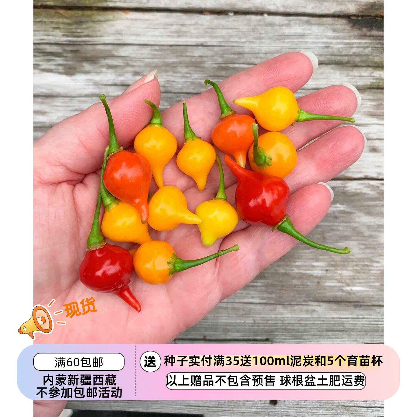 疯狂的小羊黄色小喙辣椒图片