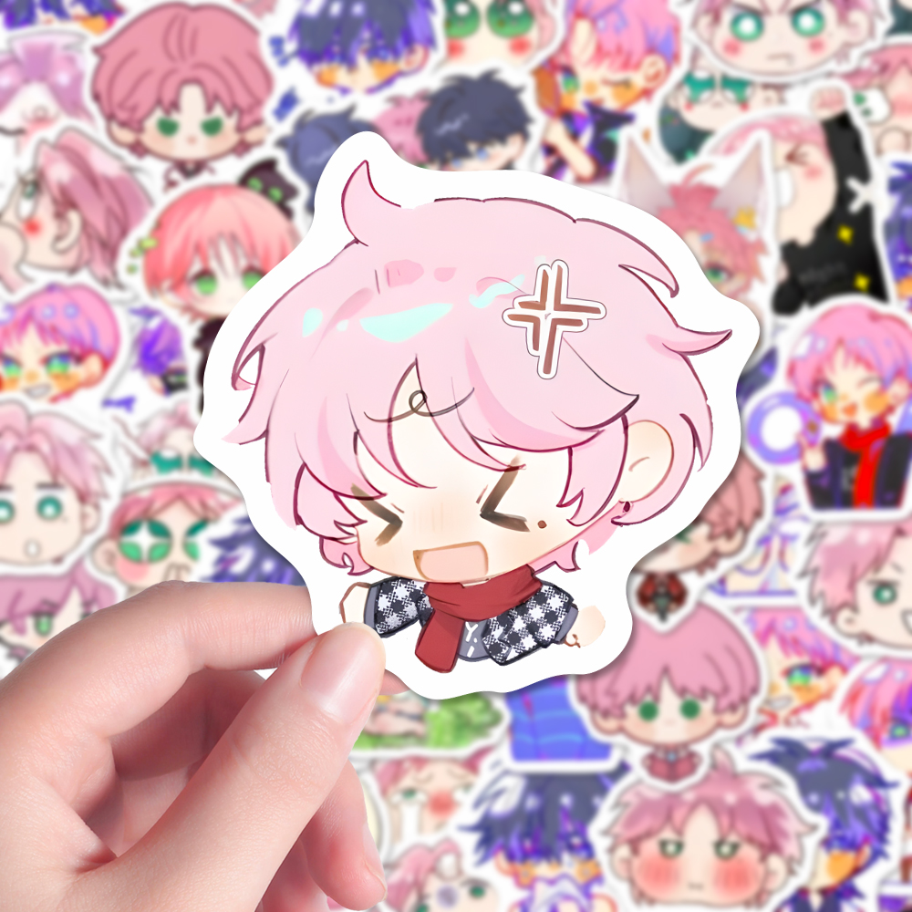 136张Q版王亿小秦表情贴纸高颜值可爱卡通呆萌简约装饰手账笔记本