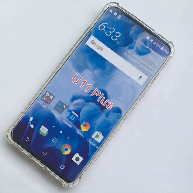适用 HTC U11 Plus U11Life   透明防摔 手机套 保护壳 钢化膜