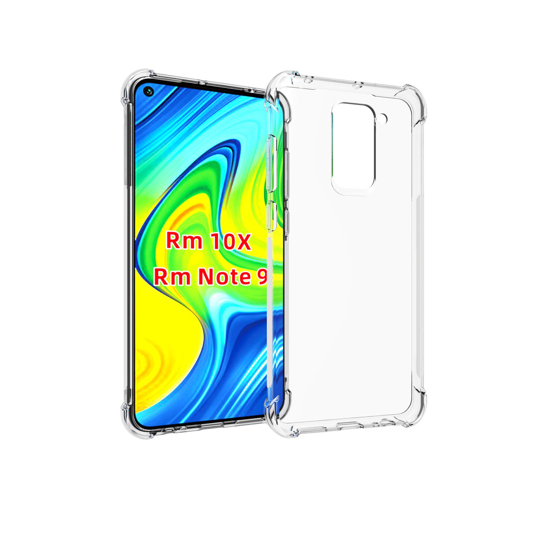 适用 小米红米 Redmi Note 9国外版4G透明硅胶手机壳10X 4G保护套