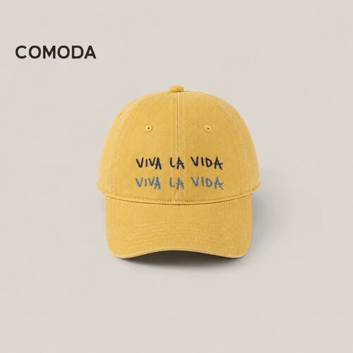 COMODA 「生命万岁」26新爆款棒球帽圆顶显脸小时尚简约舒适帽子