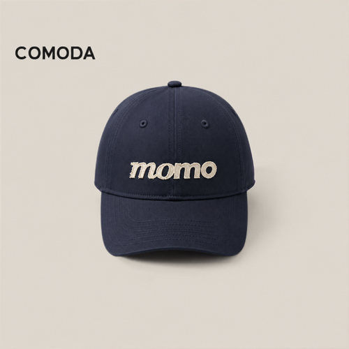 COMODA 「MOMO」26新款时尚可调节棒球帽显脸小简约舒适百搭帽