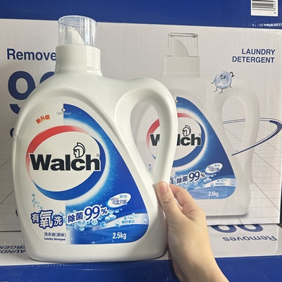 威露士WALCH全能洗衣液棉籽柔白6合1除菌去污油渍螨清洁贴身衣物