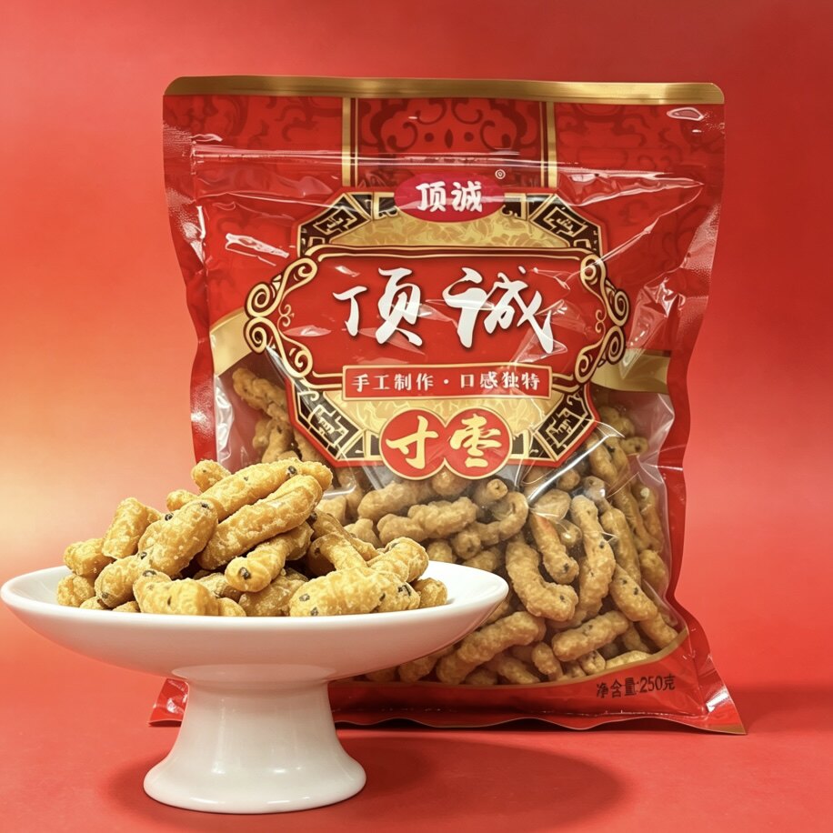 顶诚寸枣芝麻寸枣江米条
