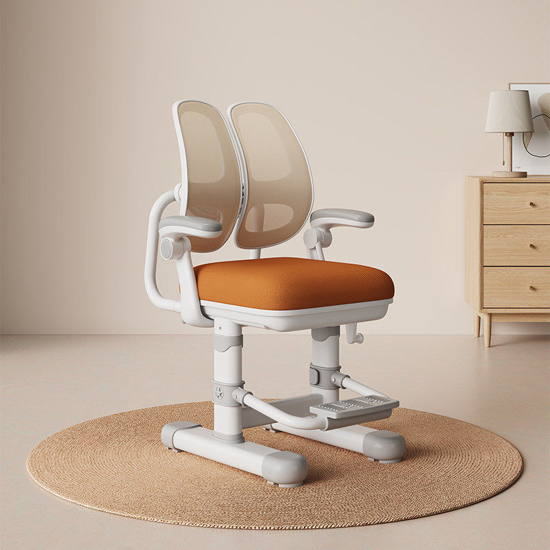 儿童学习椅小学生可升降调节追背凳子写作业专用座椅家用写字椅子