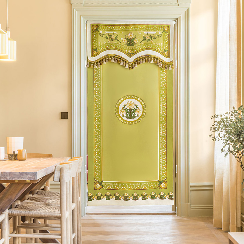 范居态度贝尔门帘防风隔断卧室布