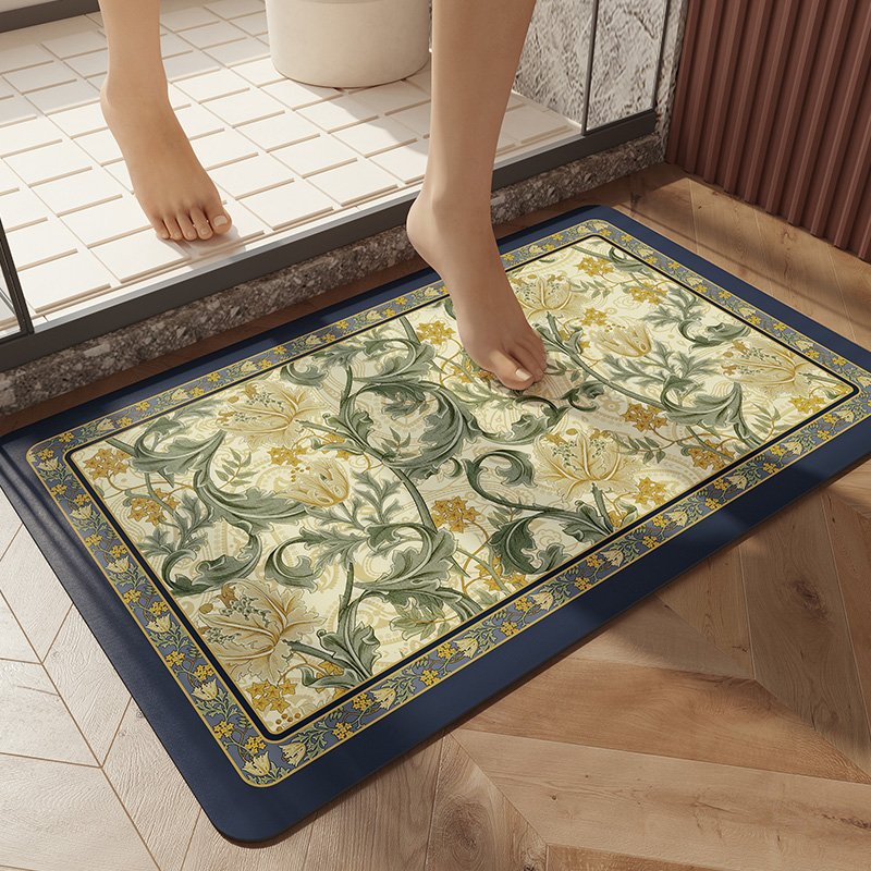 范居态度皮革吸水卫生间浴室地垫