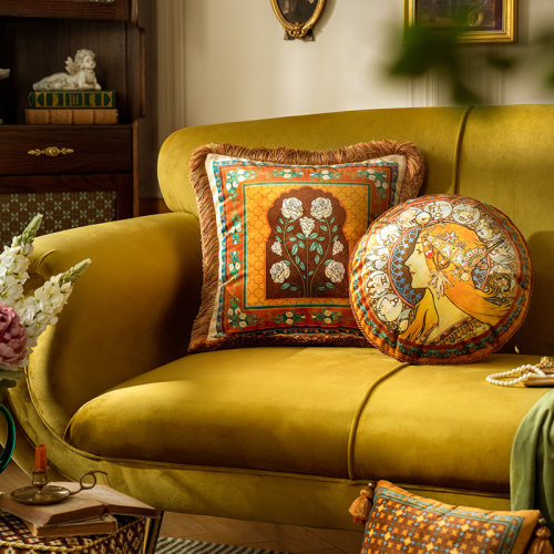 范居态度美式靠垫沙发抱枕