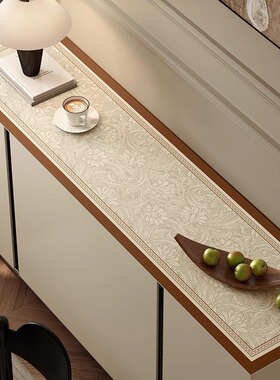 卡特丽亚餐边柜垫防水防油耐高温防烫垫法式奶油风百搭轻奢高级感