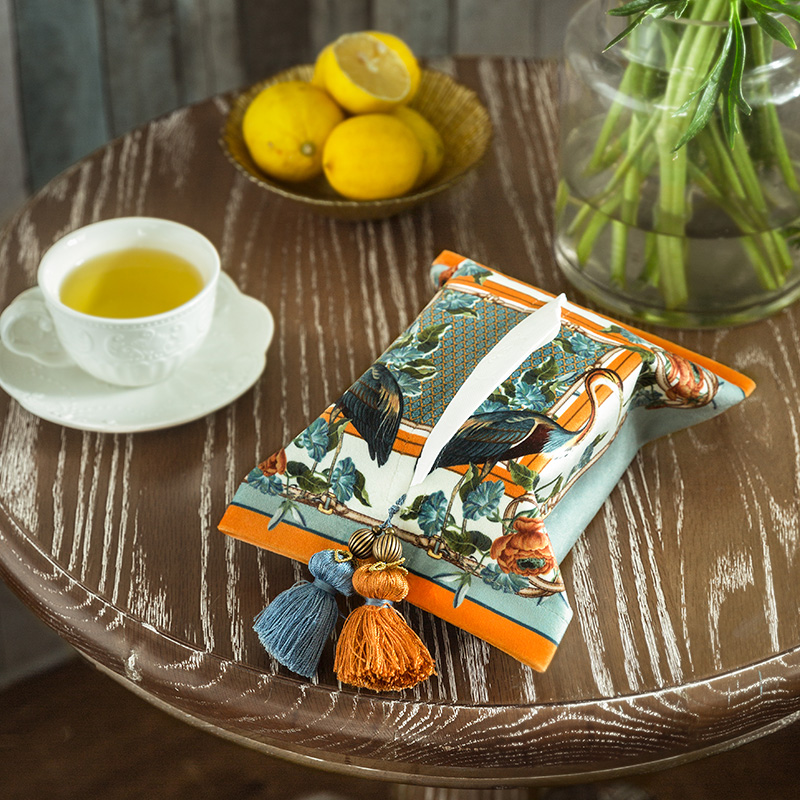 范居态度晨曦欧式美式车载纸巾盒