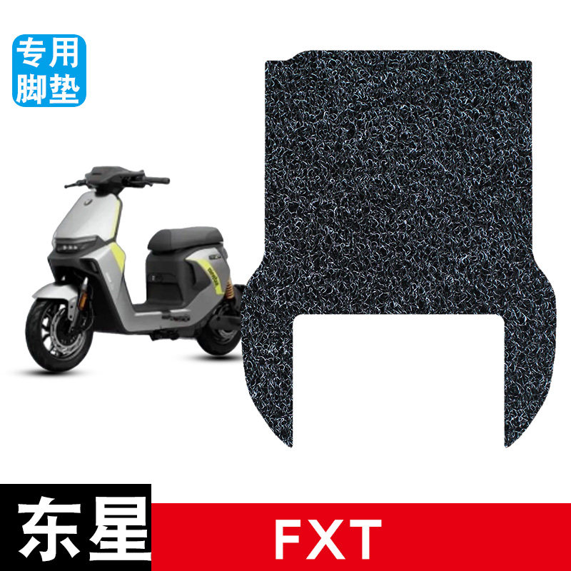 适用于东星FXT电动车丝圈脚垫耐磨防水防滑脚踏板垫专用改装配件图片