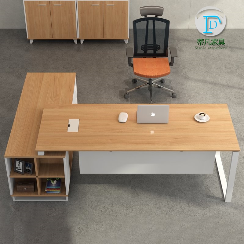 成都老板桌办公桌现代办公家具班台主管桌经理桌椅组合单人电脑桌