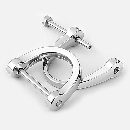 马蹄配件金属简约新款汽车钥匙扣