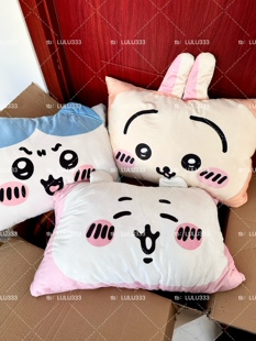 60cm 立体耳朵长方形可拆洗抱枕40cm chiik