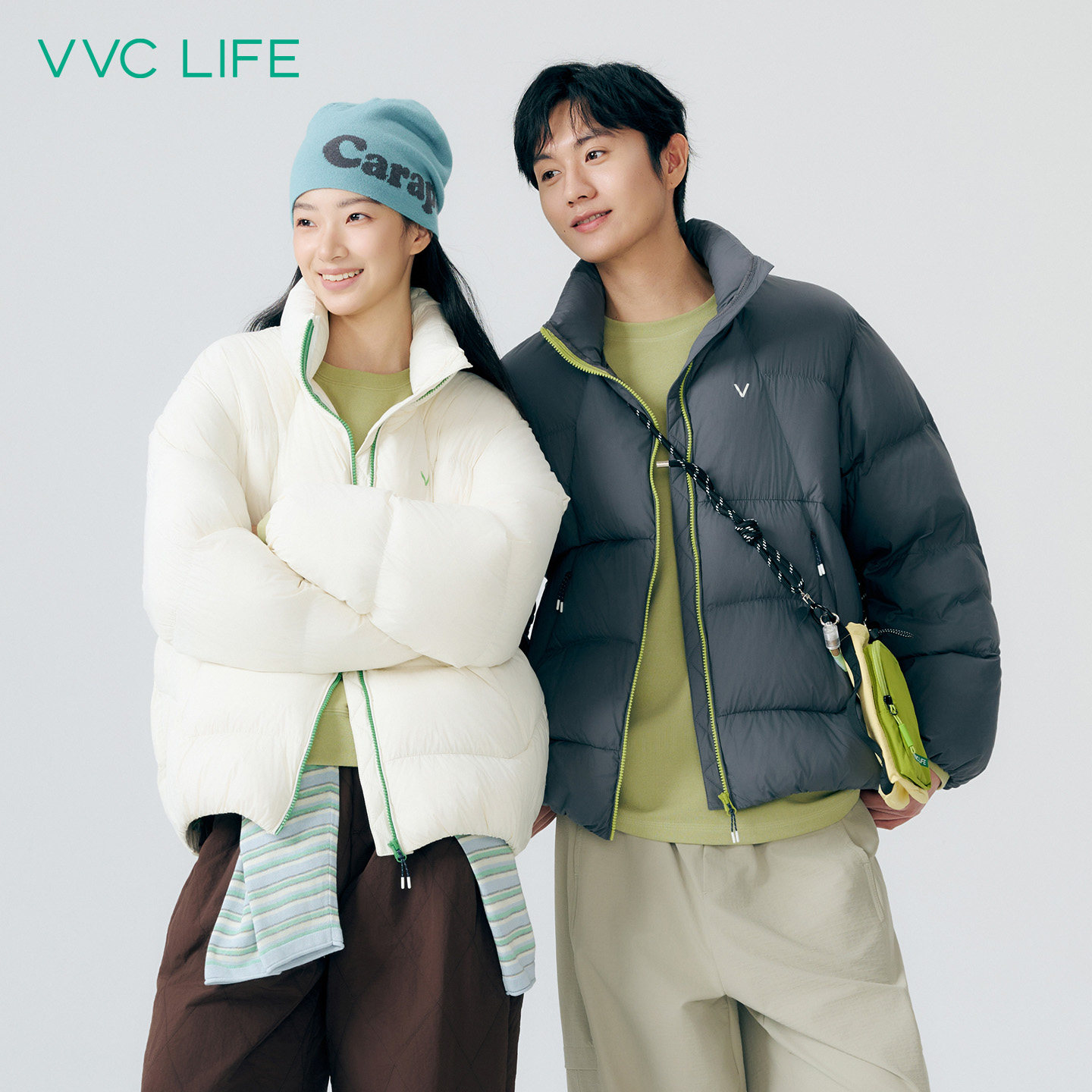 VVC LIFE羽绒服女款冬新款白鸭绒户外加厚保暖宽松面包服立领外套,女装/女士精品,羽绒服,淘宝优惠券,粉丝福利购,淘宝优惠卷