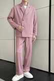 轻熟风抖音直播秋季西服套装宽松免烫西装男TZ9901-P175控299，男装T恤，星座308B（原103C）