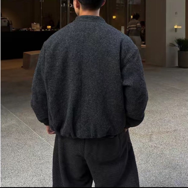 Y6673-P288直播间冬季男士立领羊毛呢子保暖羽绒服休闲外套,男装羽绒服,星座308B（原103C）