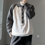 直播间原版男士休闲时尚简约翻领针织开衫毛衣308B-MY5738-p95，男装针织衫/毛衣，星座308B（原103C）
