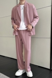 轻熟风抖音直播秋季西服套装宽松免烫西装男TZ9901-P175控299，男装T恤，星座308B（原103C）