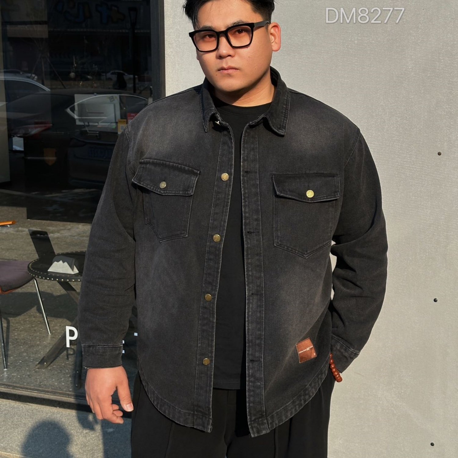 新款加肥加大牛仔外套日系复古工装夹克男大码宽松上衣春秋季潮牌,男装,大码上装,淘宝优惠券,粉丝福利购,淘宝优惠卷