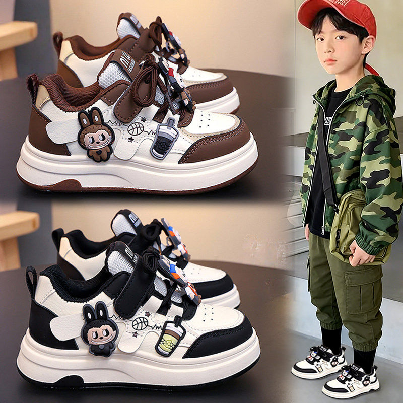 官网C&K儿童板鞋男童鞋子2026新款春季小学生软底休闲运动鞋男孩