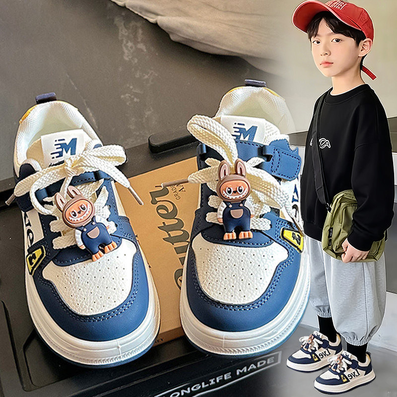 官网C&K男童鞋子儿童板鞋2026新款春季软底休闲运动鞋男孩小学生