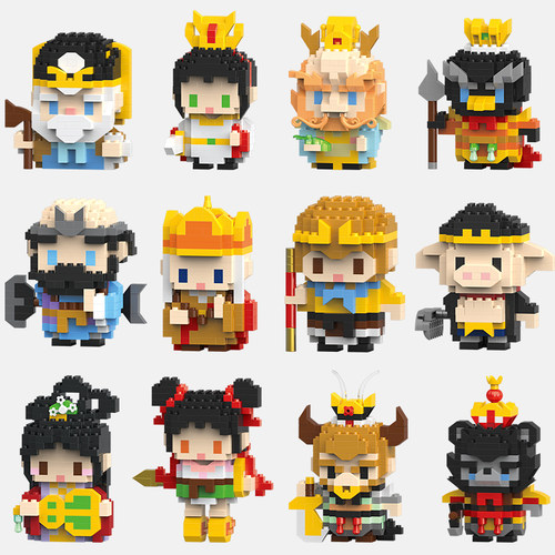 西游记人仔拼装积木玩具