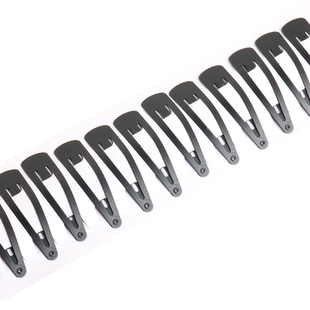 黑色发夹发卡小夹子头饰女刘海夹侧边碎发卡子固定头发bb夹一字夹