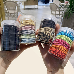 札头绳女扎马尾橡皮筋女扎头发网红ins皮套绑头发 韩版 皮圈发圈