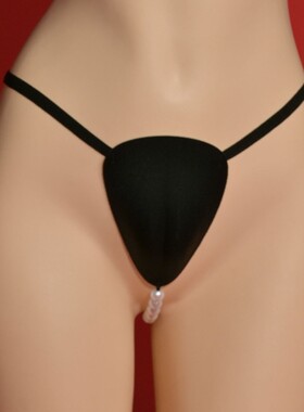 女装大佬假阴伪娘cd变装丰臀丰跨珍珠内裤男用隐藏jj超仿真按摩