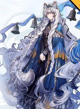 【定金】理想 明日方舟cos服圣聆初雪cospaly服装游戏二次元c服女