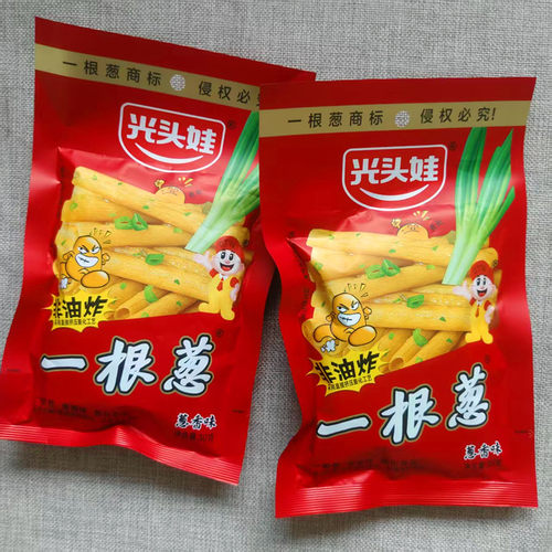 光头娃一根葱30g袋装浓郁香葱味