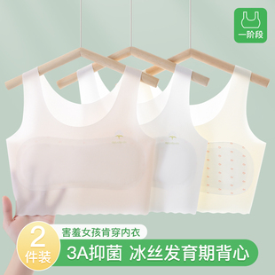 女童内衣一阶段儿童发育期小学生a类背心6 12岁内穿9少女文胸初期