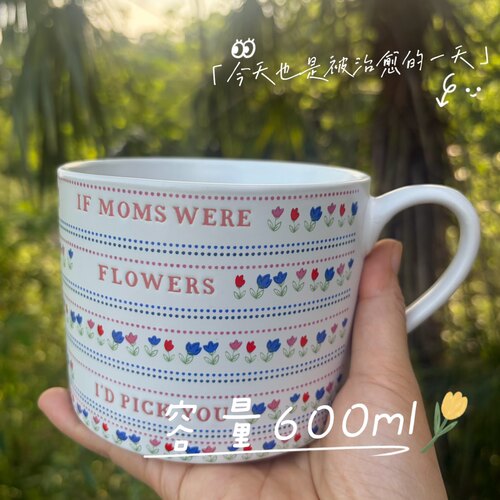 包邮大容量外贸陶瓷早餐杯600ml水杯马克杯漂亮杯子