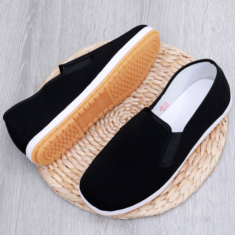 牛筋底防滑耐磨老北京布鞋休闲鞋