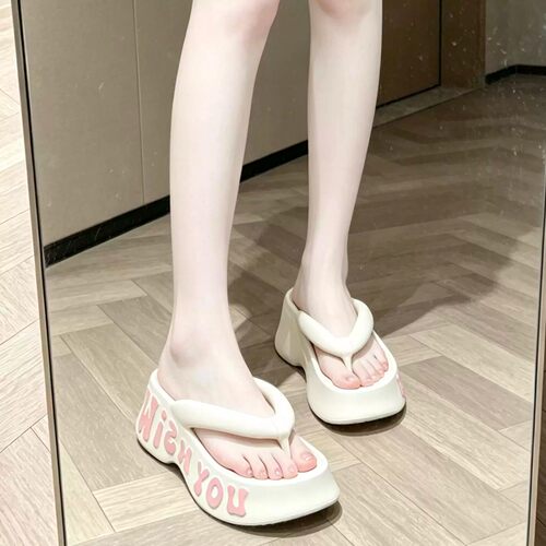 厚底人字拖鞋夏季外穿ins风