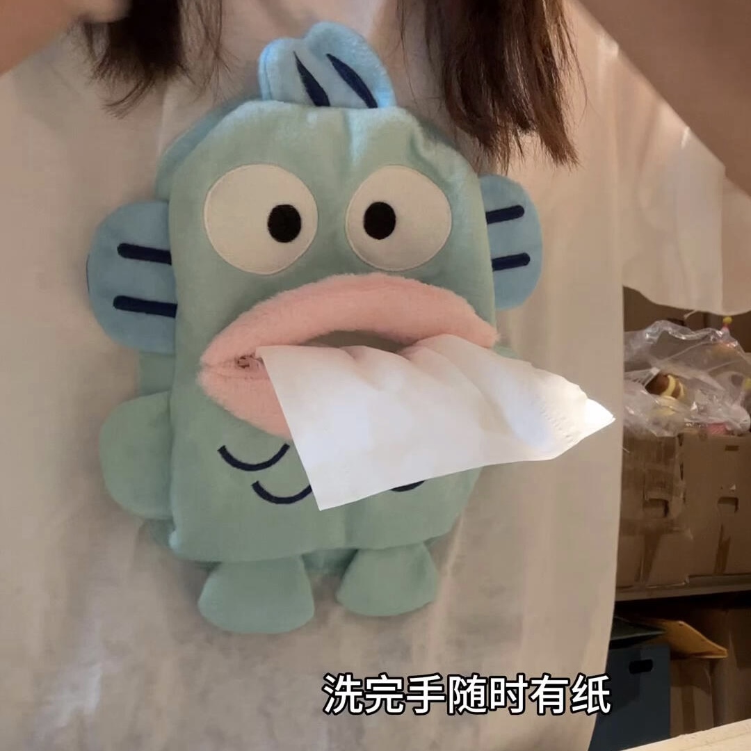 小丑鱼抽纸短袖T恤随身带纸