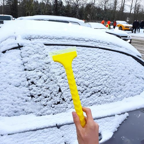 车用除雪铲车载玻璃刮雪板便携
