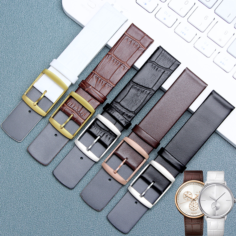 超薄牛皮表带头层真皮