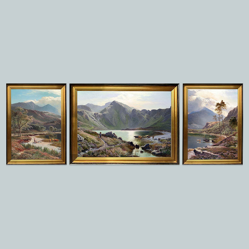 景河映画喷绘佛山欧式美观装饰画