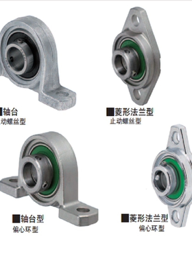 替换米思米滚珠轴承组件轴台型菱形HBRSX10 12 15 17 20 25 30