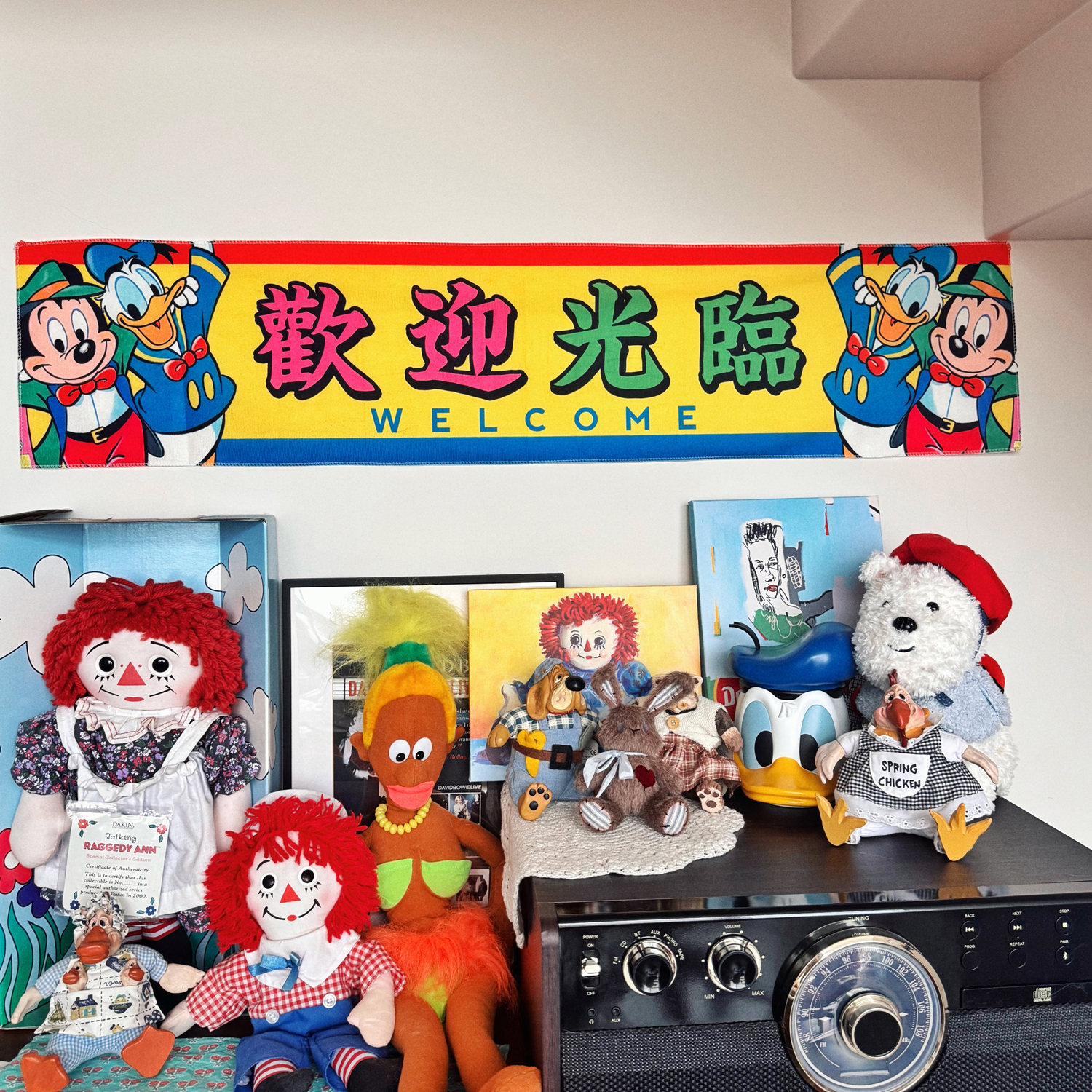 马吉吉「欢迎光临」米奇挂布定制