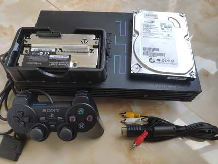 PS2 3W型主机 PS2游戏机 PS2硬盘机