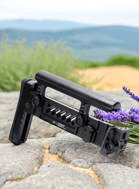 泽宁特PT3任翔102战术金属后托PT1aka斗趣DS折叠食铁兽响尾蛇配件