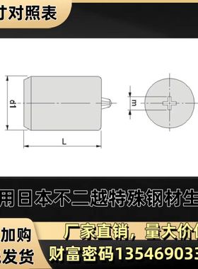 JCIS(FLAT HEAD SMALL SCREW)平头小螺丝冲头 眼睛螺丝专用冲头模